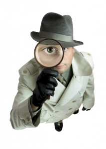 detective with magnifying glass 1